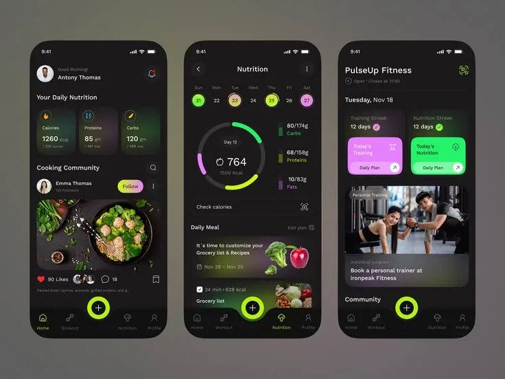Analytics Dashboard — Android app concept