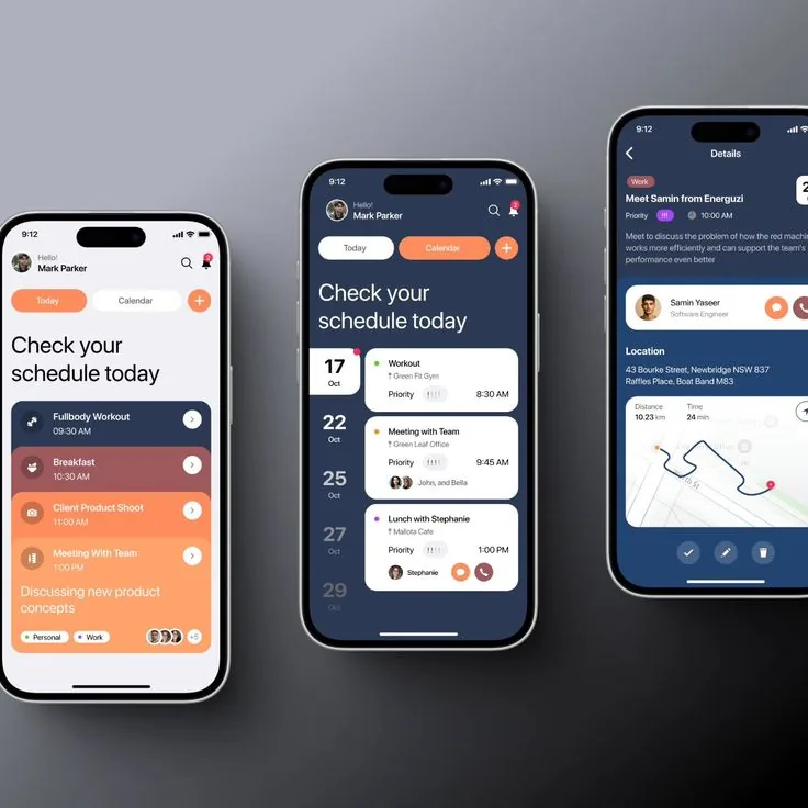 Food & Delivery — Android app concept
