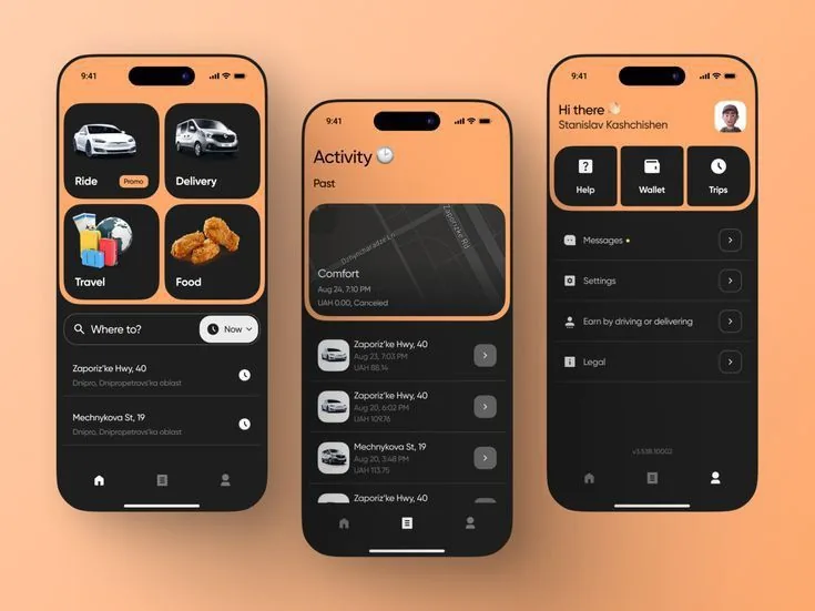 Shop Storefront — Android app concept